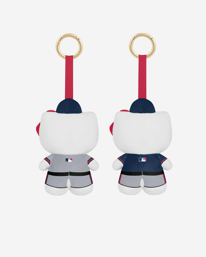 Atlanta Braves 2 Pack Mini Plush Hello Kitty® Bag Charm Keychain FOCO - FOCO.com