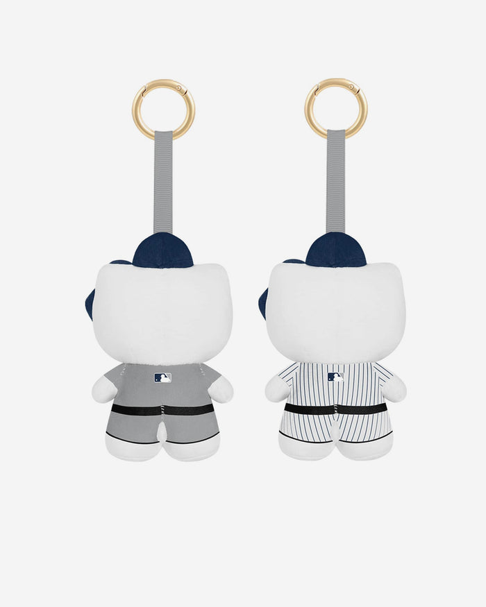 New York Yankees 2 Pack Mini Plush Hello Kitty® Bag Charm Keychain FOCO - FOCO.com