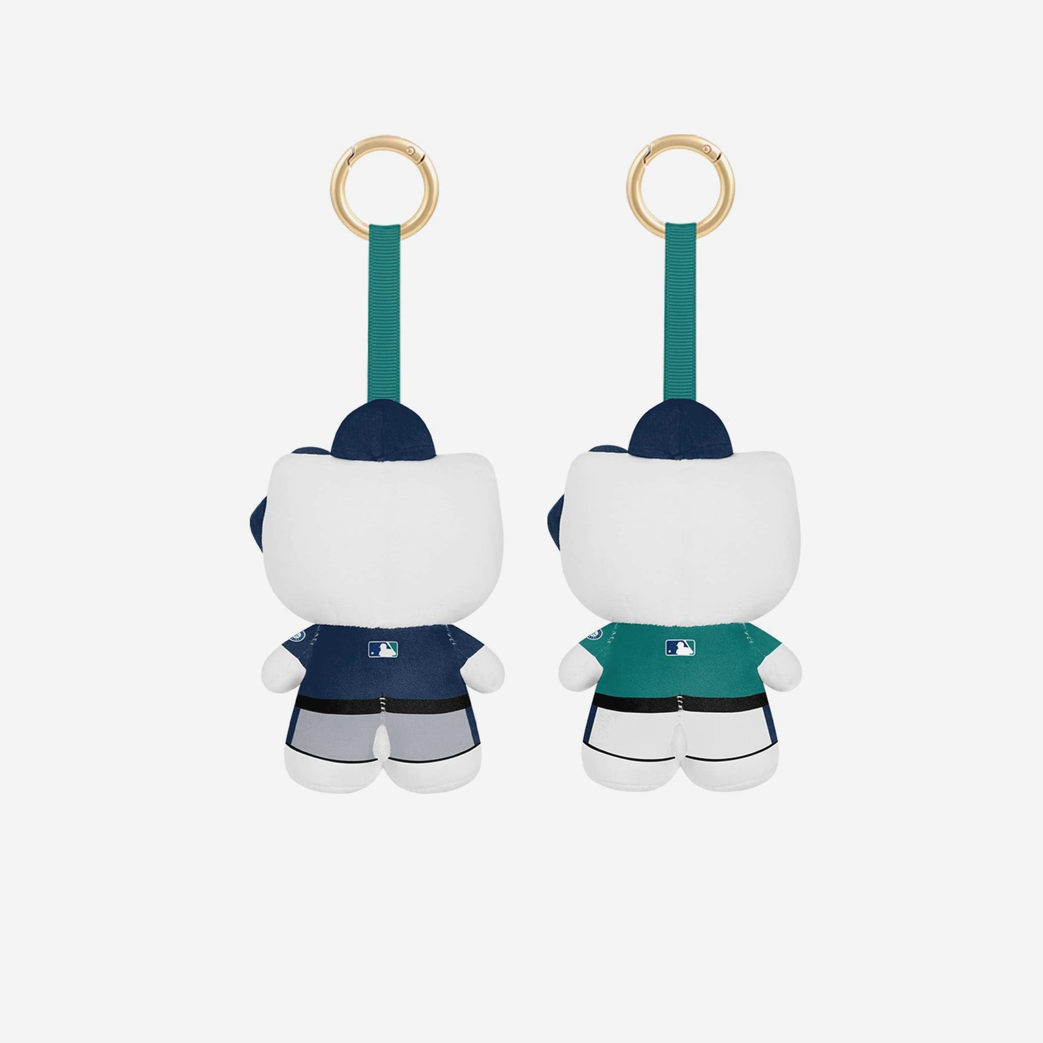 hello kitty mariners backpack Seattle Mariners 2 Pack Mini Plush Hello Kitty Bag Charm Keychain