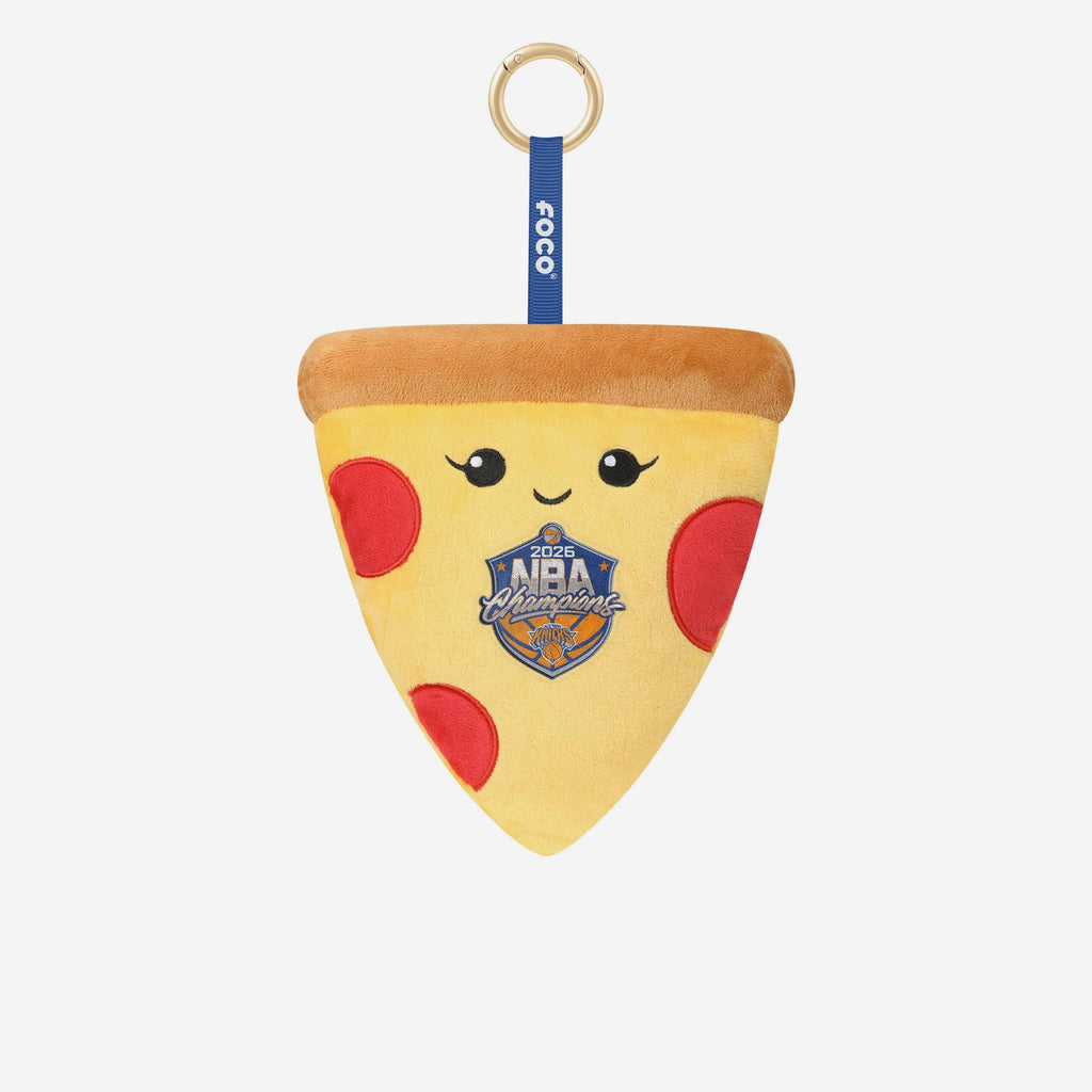 New York Knicks 2026 NBA Champions Pizza Bag Charm Keychain FOCO - FOCO.com