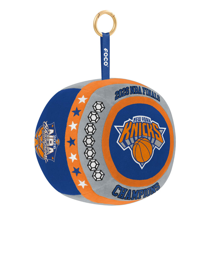 New York Knicks 2026 NBA Champions Ring Bag Charm Keychain