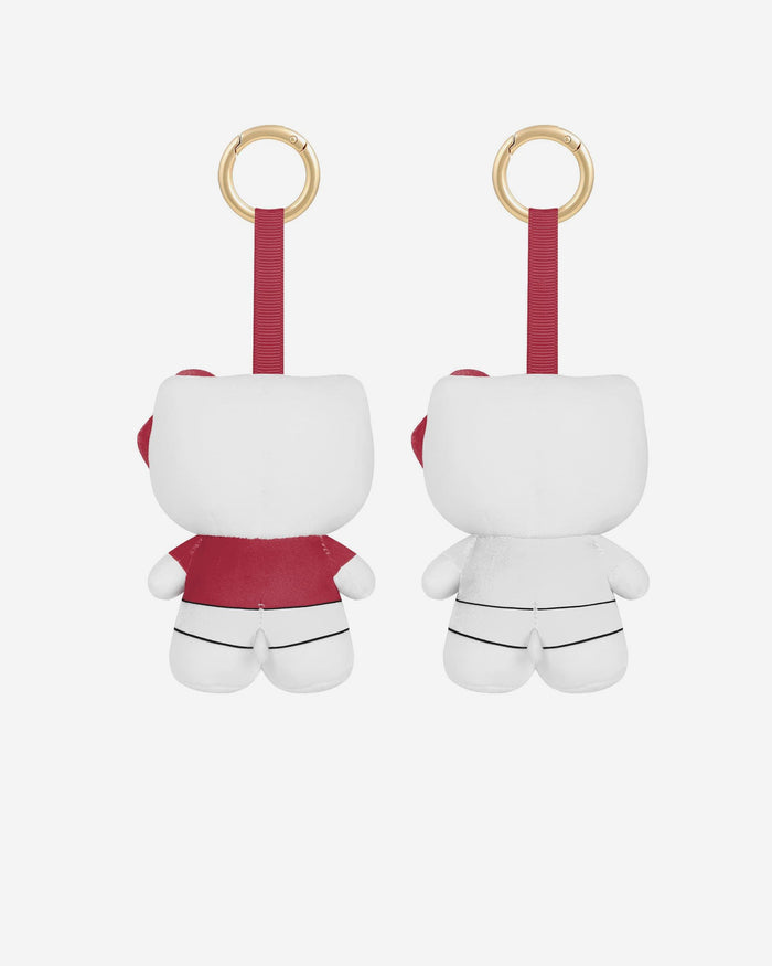 Indiana Hoosiers 2 Pack Mini Plush Hello Kitty® Bag Charm Keychain FOCO - FOCO.com