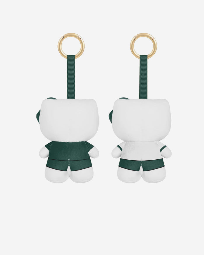 Michigan State Spartans 2 Pack Mini Plush Hello Kitty® Bag Charm Keychain FOCO - FOCO.com