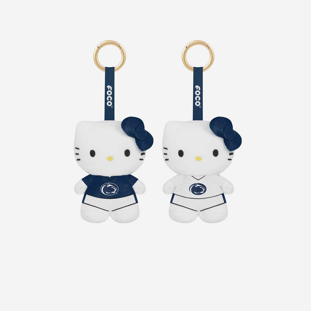 Penn State Nittany Lions 2 Pack Mini Plush Hello Kitty® Bag Charm Keychain FOCO - FOCO.com