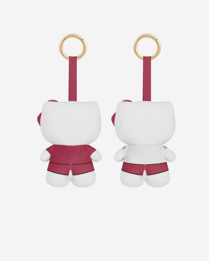 Arizona Cardinals 2 Pack Mini Plush Hello Kitty® Bag Charm Keychain FOCO - FOCO.com