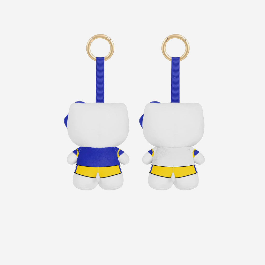 Los Angeles Rams 2 Pack Mini Plush Hello Kitty® Bag Charm Keychain FOCO