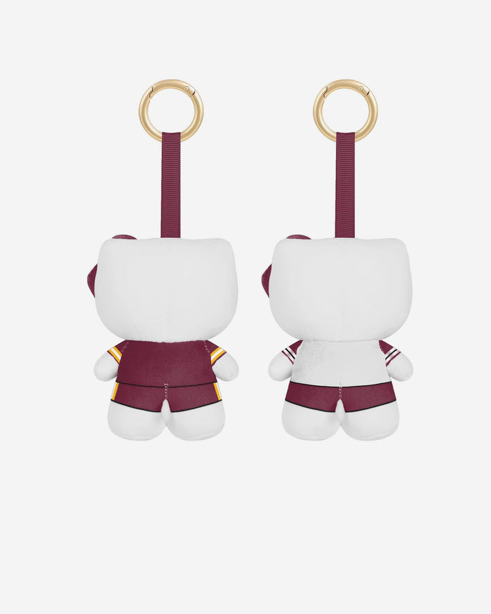 Washington Commanders 2 Pack Mini Plush Hello Kitty® Bag Charm Keychain FOCO - FOCO.com