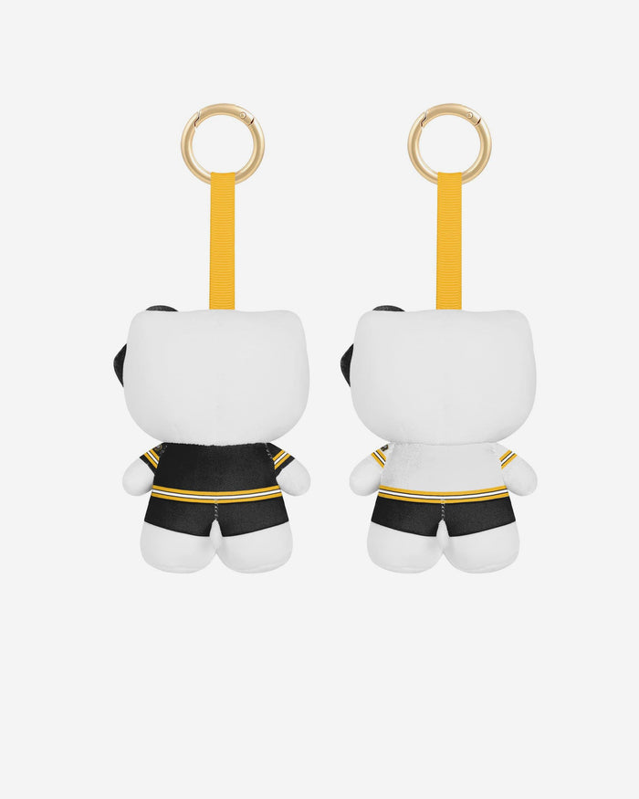 Boston Bruins 2 Pack Mini Plush Hello Kitty® Bag Charm Keychain FOCO - FOCO.com