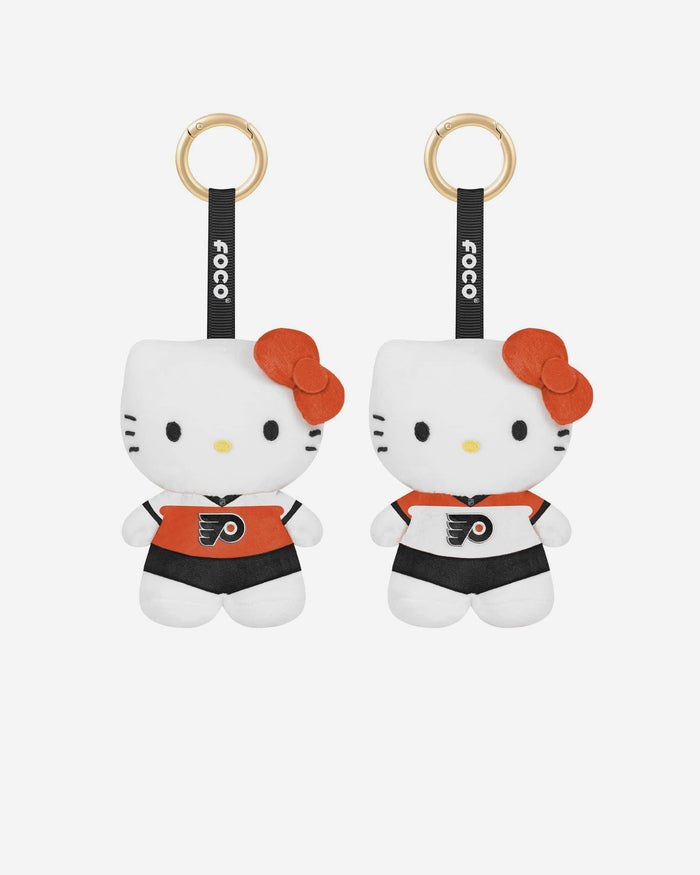 Philadelphia Flyers 2 Pack Mini Plush Hello Kitty® Bag Charm Keychain FOCO - FOCO.com