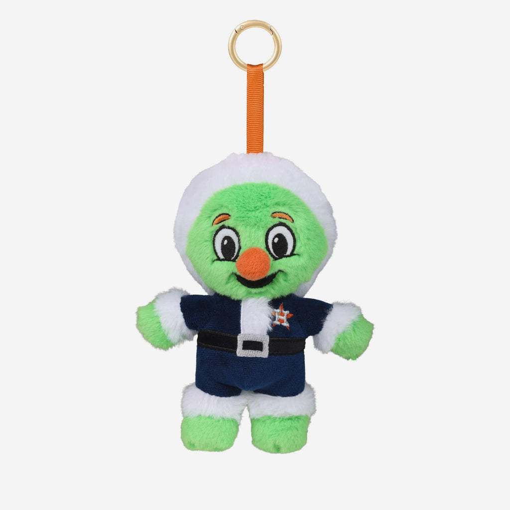 Houston Astros Plush Mascot Santa Bag Charm Keychain FOCO - FOCO.com