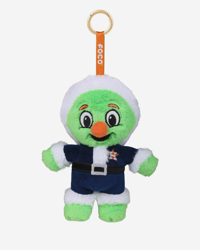 Houston Astros Plush Mascot Santa Bag Charm Keychain