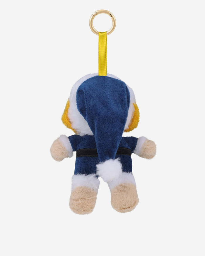 Milwaukee Brewers Plush Mascot Santa Bag Charm Keychain FOCO - FOCO.com
