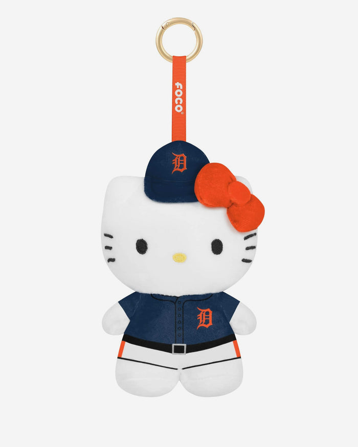 Detroit Tigers Plush Hello Kitty® Bag Charm Keychain FOCO - FOCO.com