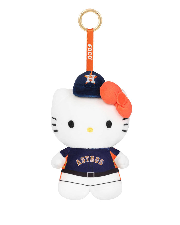 Houston Astros Plush Hello Kitty® Bag Charm Keychain