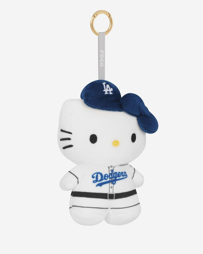Los Angeles Dodgers Plush Hello Kitty® Bag Charm Keychain FOCO - FOCO.com