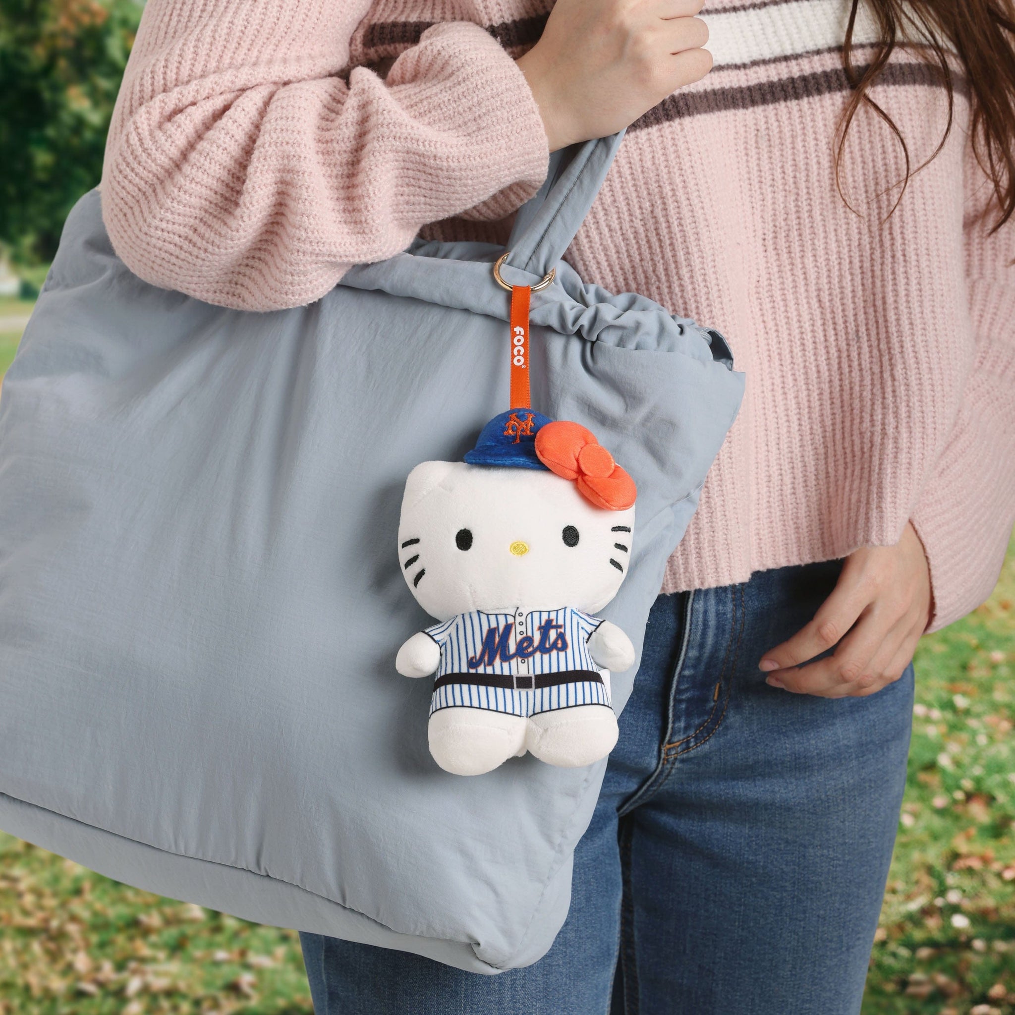 black hello kitty backpack vans New York Mets Plush Hello Kitty Bag Charm Keychain