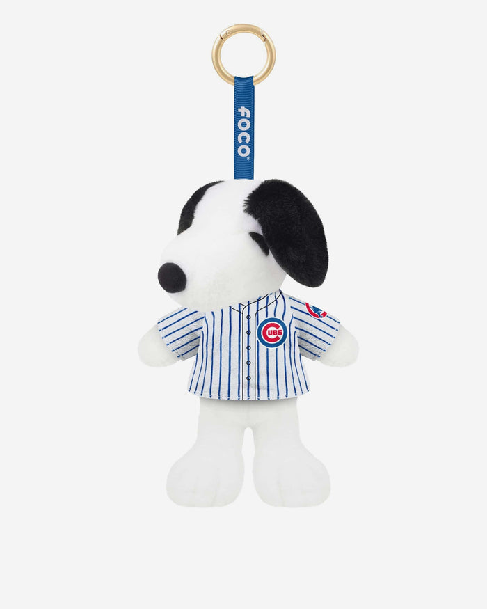 Chicago Cubs Plush Snoopy Peanuts Bag Charm Keychain FOCO - FOCO.com