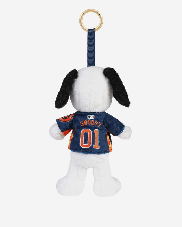 Houston Astros Plush Snoopy Peanuts Bag Charm Keychain FOCO - FOCO.com