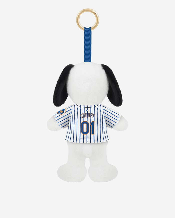 New York Mets Plush Snoopy Peanuts Bag Charm Keychain FOCO - FOCO.com