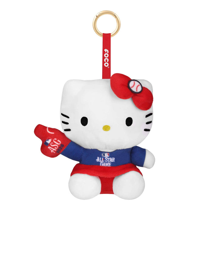 2026 MLB All Star Plush Hello Kitty® Bag Charm Keychain