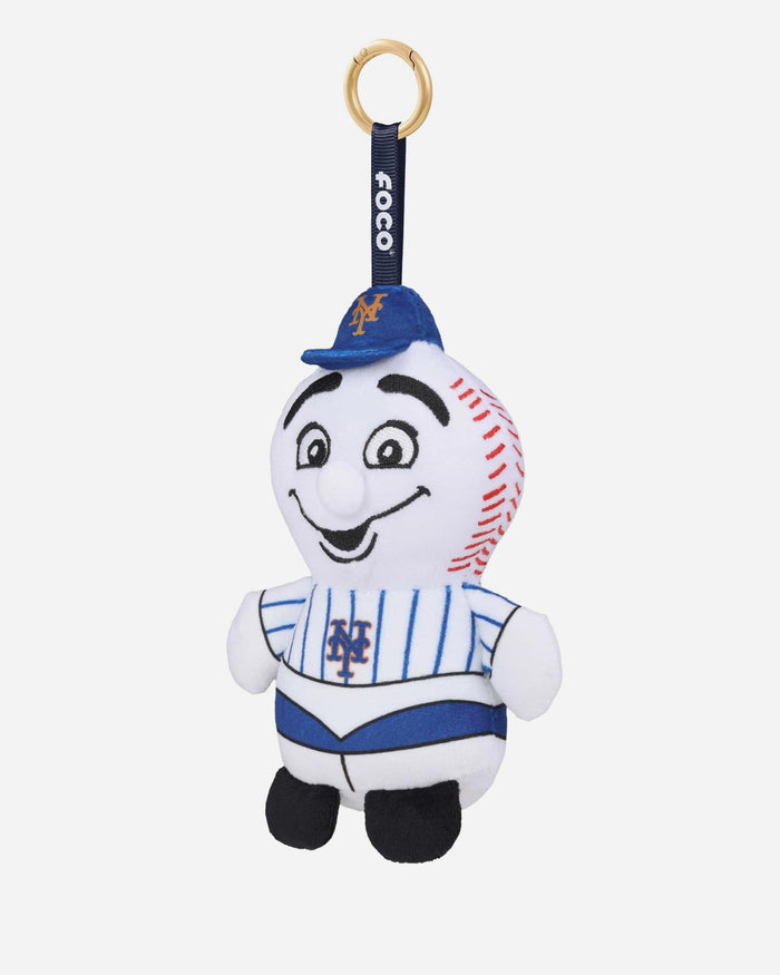 New York Mets Plush Teamie Beanie Mascot Bag Charm Keychain FOCO - FOCO.com