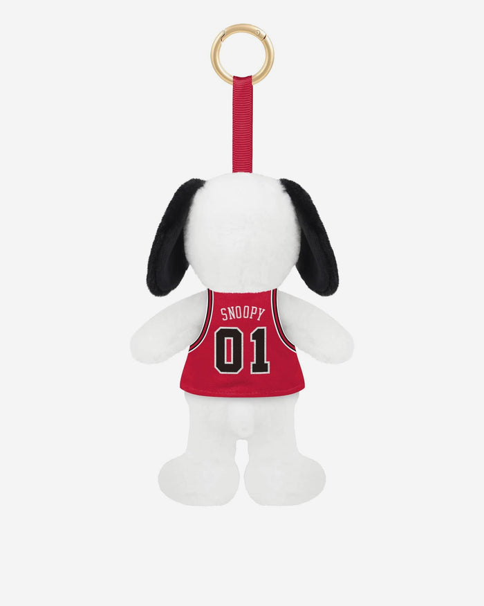 Chicago Bulls Plush Snoopy Peanuts Bag Charm Keychain FOCO - FOCO.com
