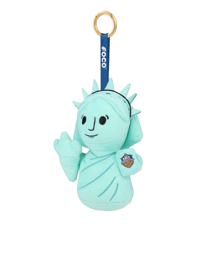 New York Knicks 2026 NBA Champions Statue Of Liberty Bag Charm Keychain