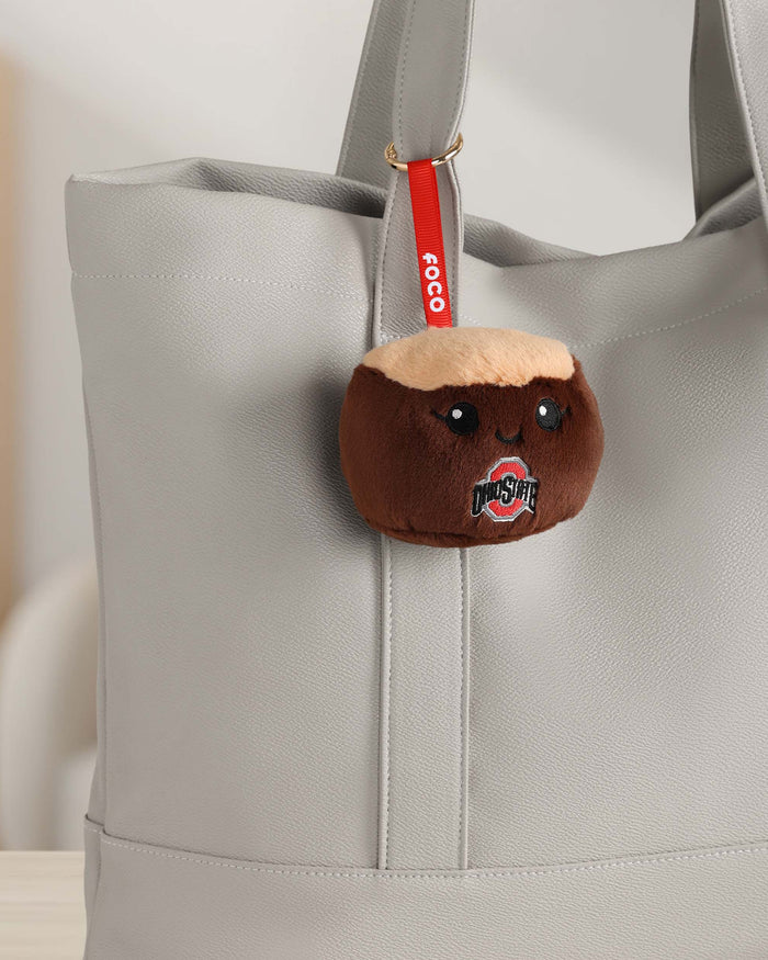 Ohio State Buckeyes Plush Food Bag Charm Keychain FOCO - FOCO.com