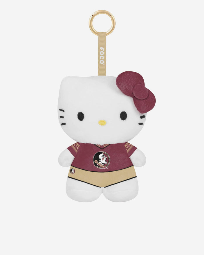 Florida State Seminoles Plush Hello Kitty® Bag Charm Keychain FOCO - FOCO.com