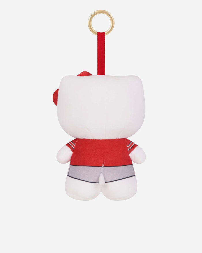 Ohio State Buckeyes Plush Hello Kitty® Bag Charm Keychain FOCO - FOCO.com
