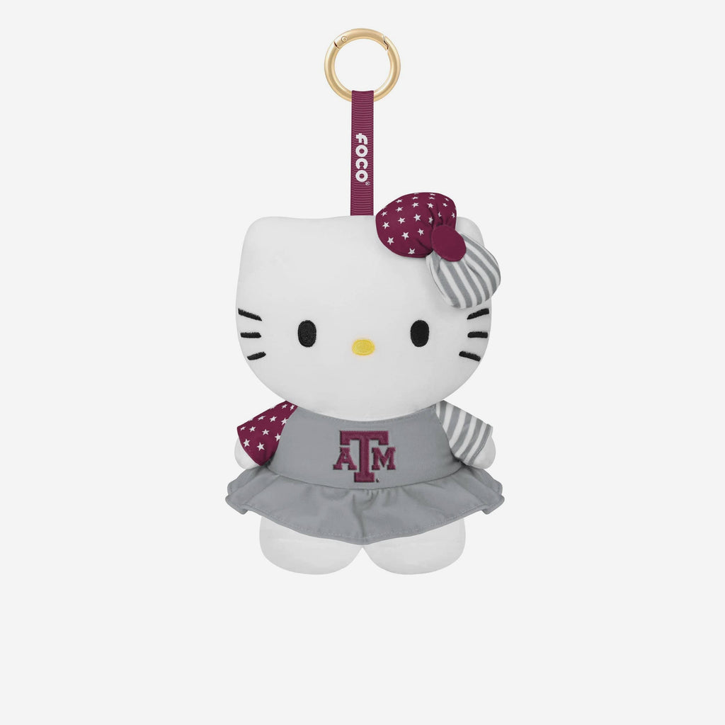 Texas A&M Aggies Americana Plush Hello Kitty® Bag Charm Keychain FOCO - FOCO.com