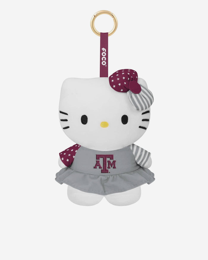 Texas A&M Aggies Americana Plush Hello Kitty® Bag Charm Keychain FOCO - FOCO.com