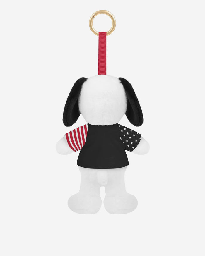 Georgia Bulldogs Americana Plush Snoopy Peanuts Bag Charm Keychain FOCO - FOCO.com