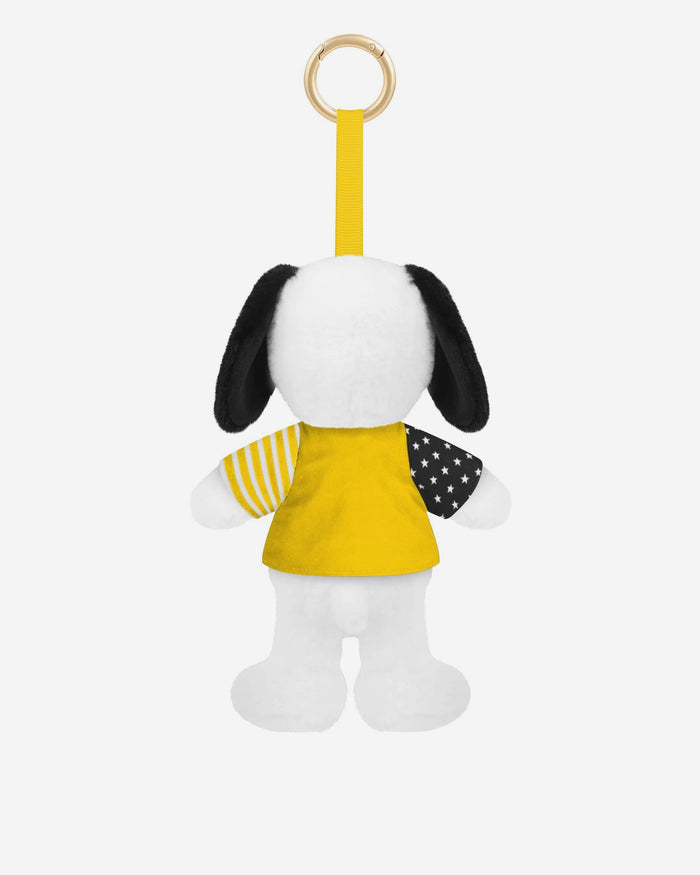 Iowa Hawkeyes Americana Plush Snoopy Peanuts Bag Charm Keychain FOCO - FOCO.com