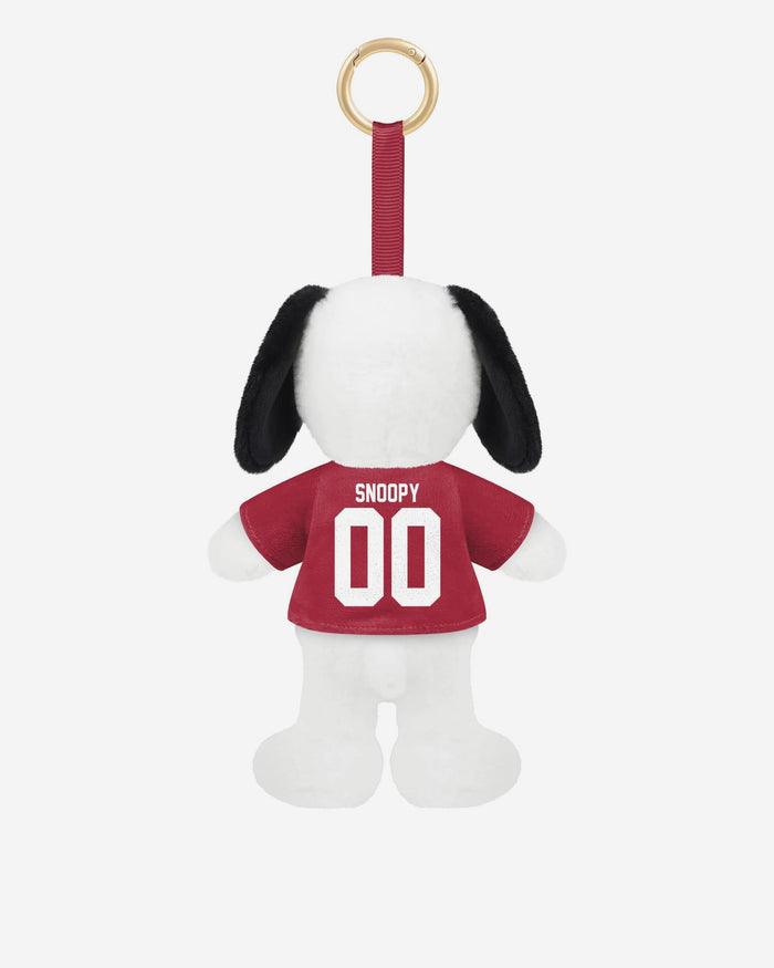 Alabama Crimson Tide Plush Snoopy Peanuts Bag Charm Keychain FOCO - FOCO.com