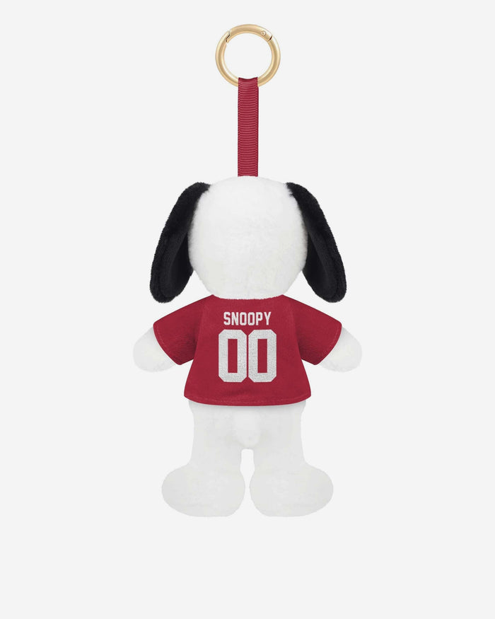 Oklahoma Sooners Plush Snoopy Peanuts Bag Charm Keychain FOCO - FOCO.com