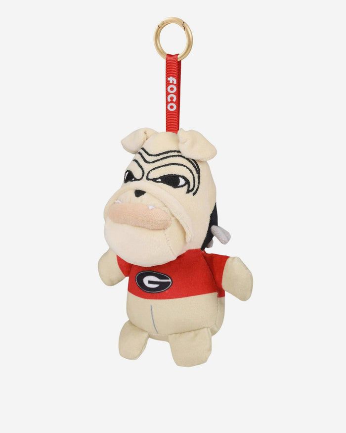 Georgia Bulldogs Plush Teamie Beanie Mascot Bag Charm Keychain FOCO - FOCO.com