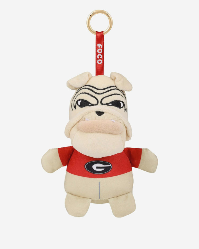 Georgia Bulldogs Plush Teamie Beanie Mascot Bag Charm Keychain FOCO - FOCO.com