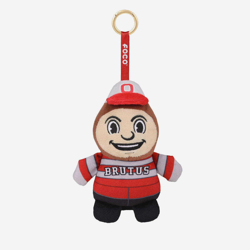 Ohio State Buckeyes Plush Teamie Beanie Mascot Bag Charm Keychain FOCO - FOCO.com