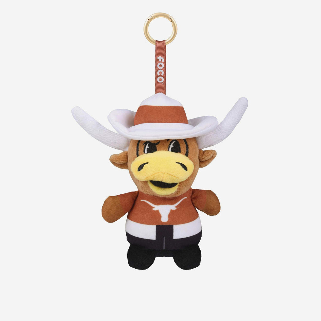 Texas Longhorns Plush Teamie Beanie Mascot Bag Charm Keychain FOCO - FOCO.com