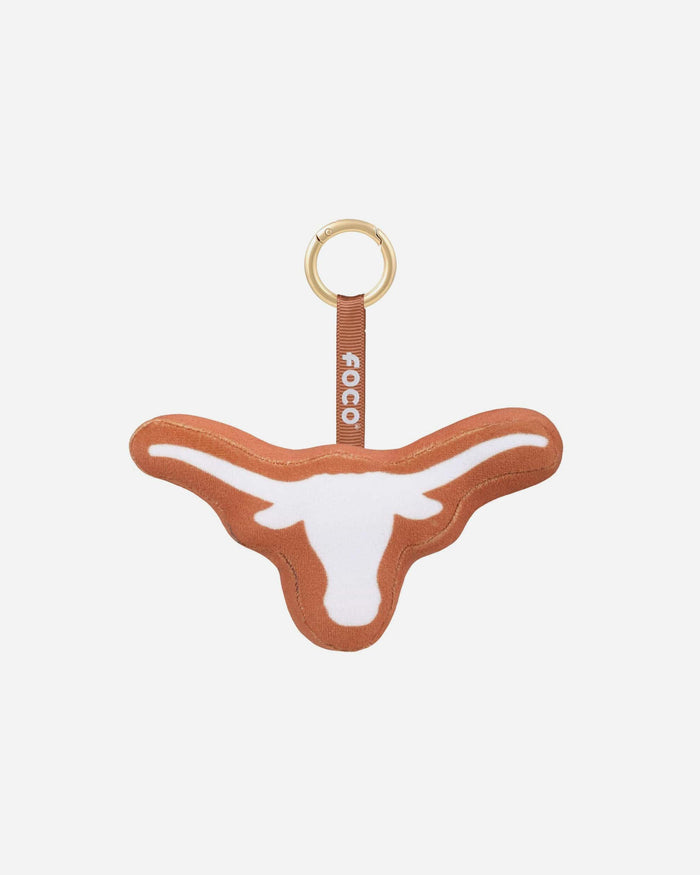 Texas Longhorns Plush Team Logo Bag Charm Keychain FOCO - FOCO.com