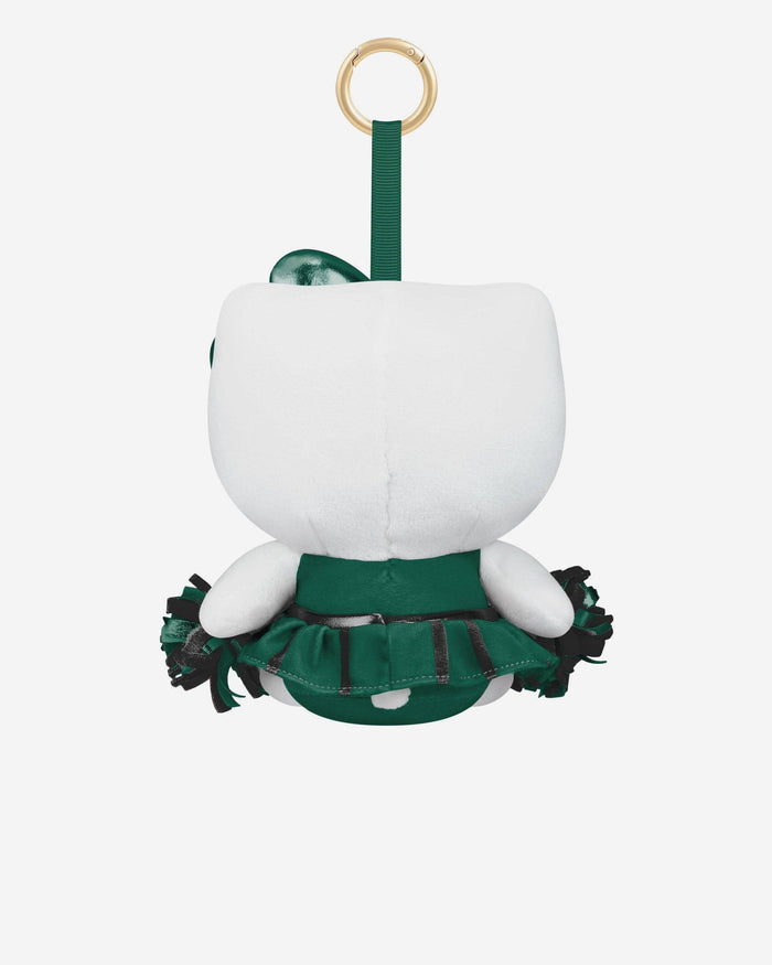 New York Jets Plush Hello Kitty® Cheer Outfit Bag Charm Keychain FOCO - FOCO.com