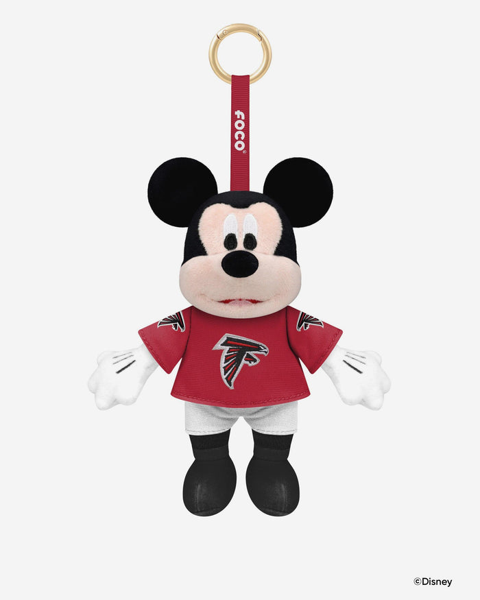 Atlanta Falcons Disney Mickey Mouse Clip-On Plush FOCO - FOCO.com