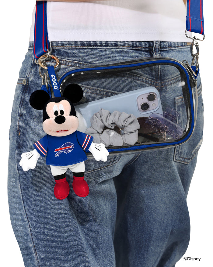 Buffalo Bills Disney Mickey Mouse Clip-On Plush FOCO - FOCO.com