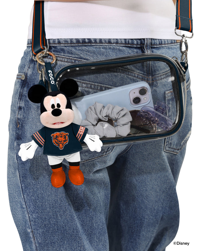 Chicago Bears Disney Mickey Mouse Clip-On Plush FOCO - FOCO.com