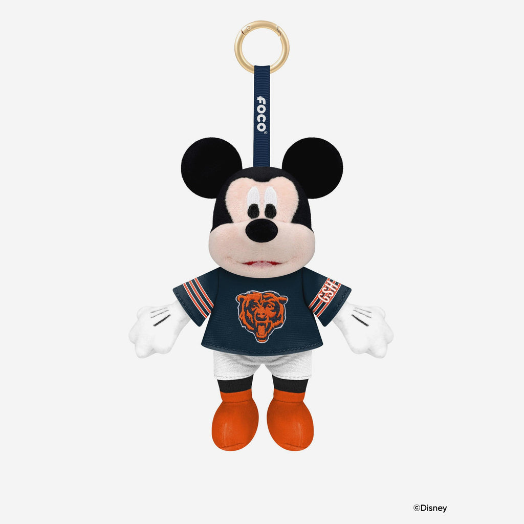 Chicago Bears Disney Mickey Mouse Clip-On Plush FOCO - FOCO.com