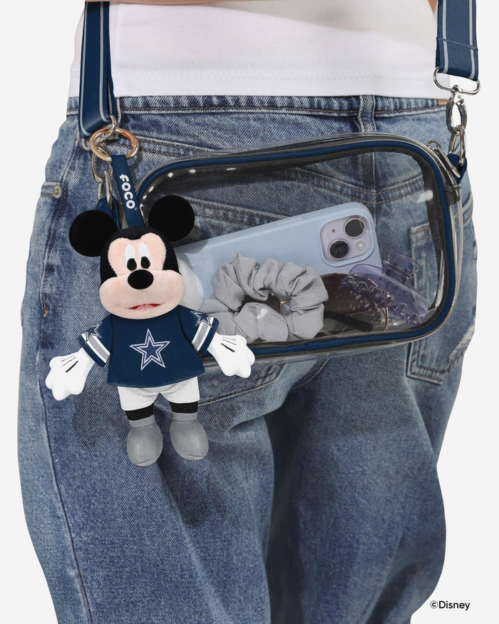 Dallas Cowboys Disney Mickey Mouse Clip-On Plush FOCO - FOCO.com