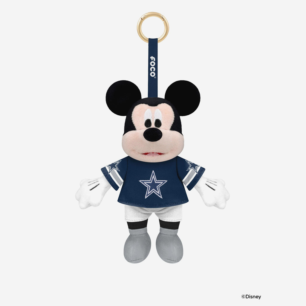 Dallas Cowboys Disney Mickey Mouse Clip-On Plush FOCO - FOCO.com