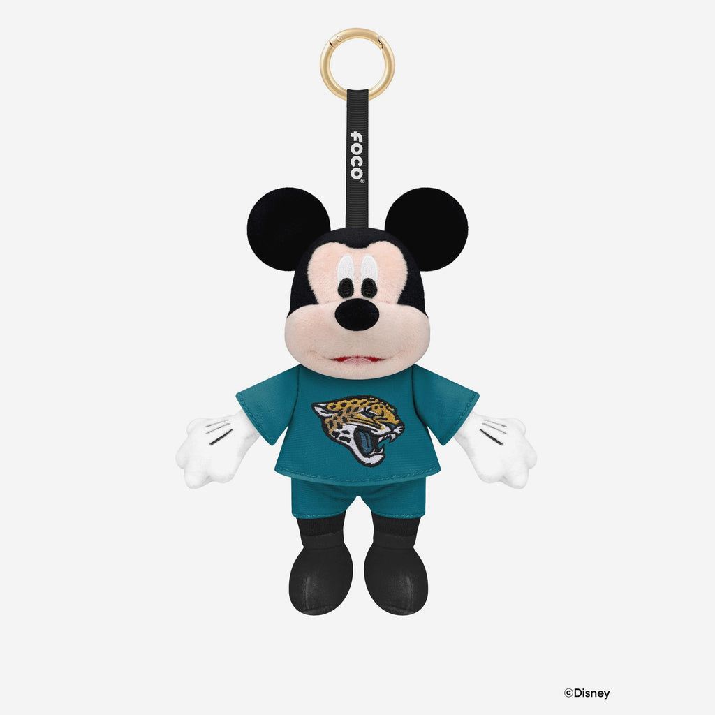 Jacksonville Jaguars Disney Mickey Mouse Clip-On Plush FOCO - FOCO.com