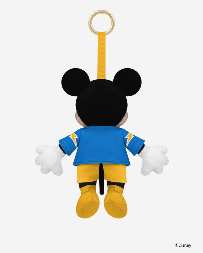 Los Angeles Chargers Disney Mickey Mouse Clip-On Plush FOCO - FOCO.com